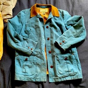 Vintage LL Bean Corduroy Collar Chore Coat